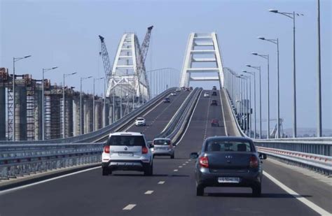 Крымский мост пробки