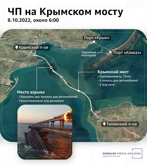 Взорвали крымский мост