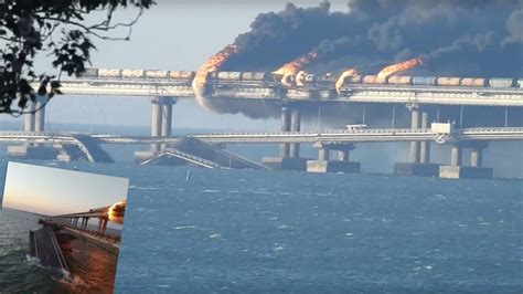 Взорвали крымский мост