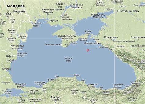 Где находится черное море