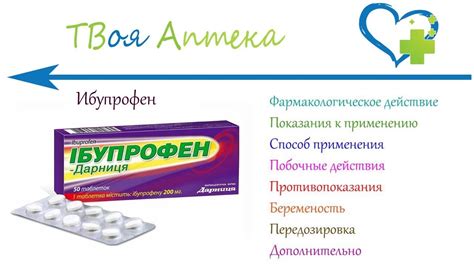 Ибупрофен таблетки инструкция