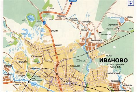 Иваново на карте