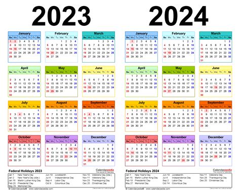 Календарь 2023 2024