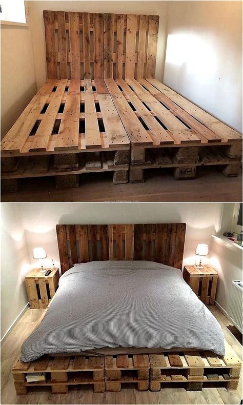 Кровать из поддонов