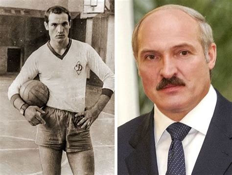 Лукашенко в молодости