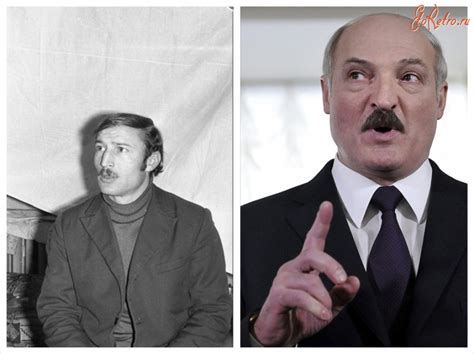 Лукашенко в молодости
