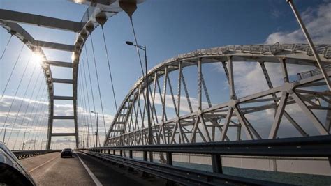 Обстановка на крымском мосту сейчас