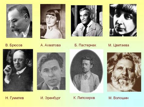 Поэты серебряного века список русские