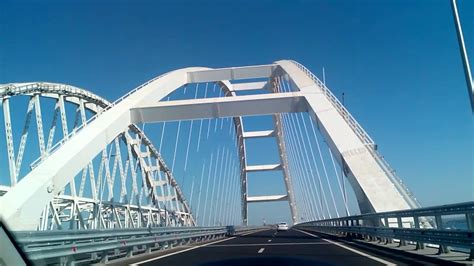 Проезд по крымскому мосту сегодня на машине