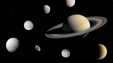 Спутники сатурна