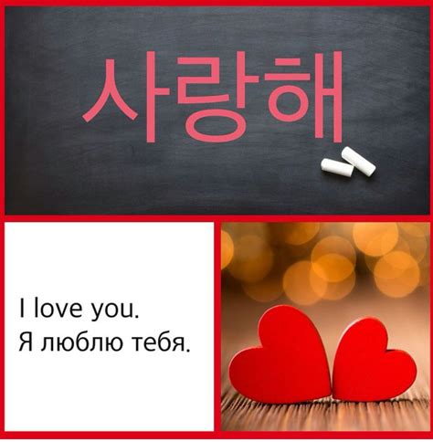 Я тебя люблю на корейском