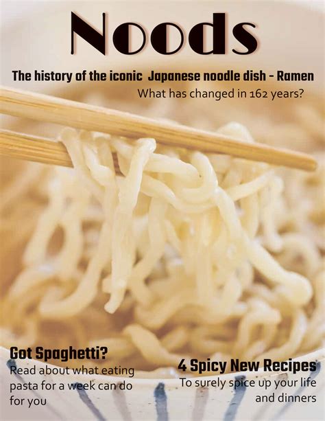 Noodles magazine