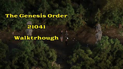 The genesis order
