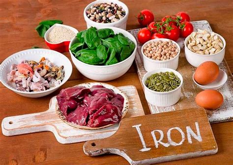 В каких продуктах содержится железо