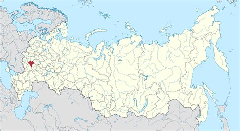 Липецк на карте россии