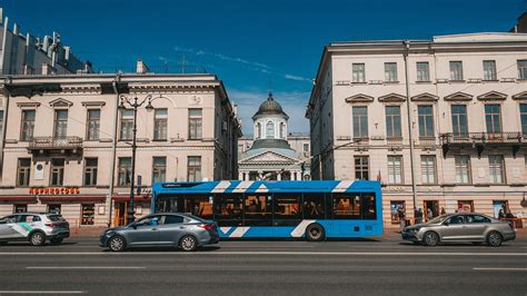 Общественный транспорт санкт петербурга