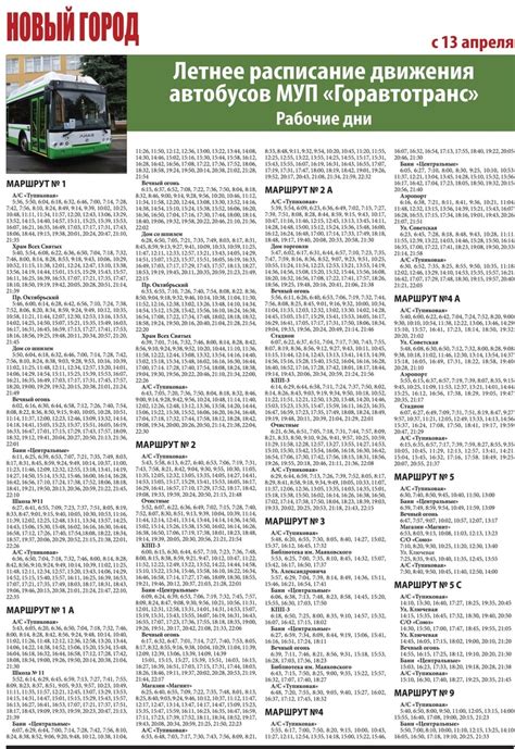 Расписание автобусов североморск