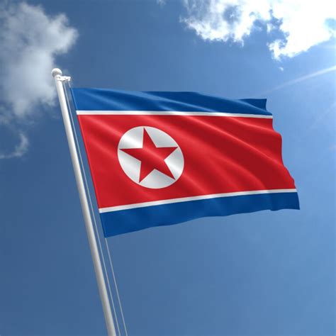 Северная корея флаг