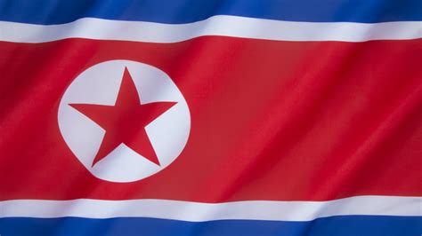Северная корея флаг