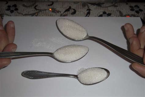 Сколько граммов сахара в столовой ложке