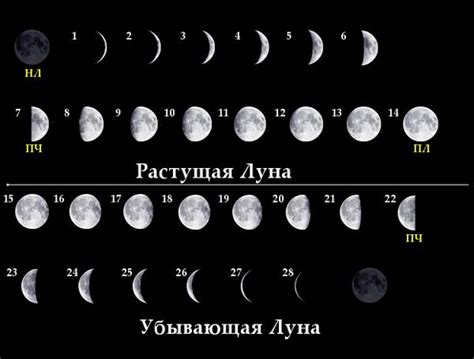 Фазы луны в июле